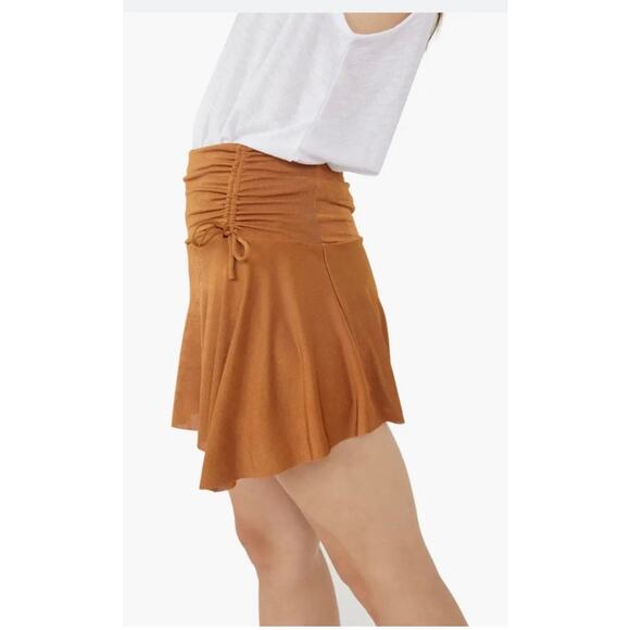 FREE PEOPLE WHO'S THAT SKIRT MINI SKIRT WOMEN'S SIZE M - Picture 5 of 8